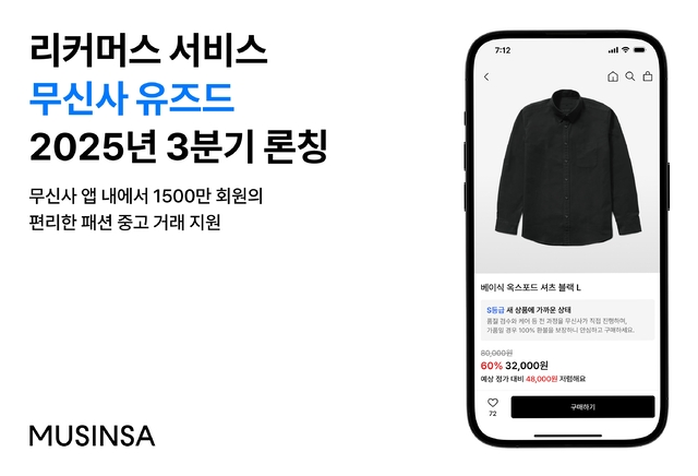 무신사도 가세⋯ 커지는 중고 패션 시장 - 뉴스 썸네일 이미지