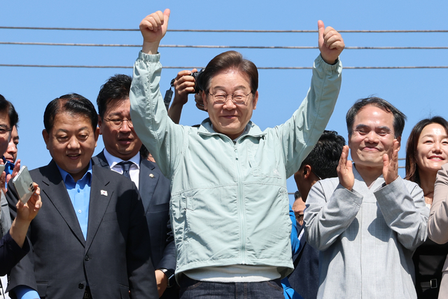 <b>이재명</b>, 경북·충북·강원내륙서 민심 청취 행보 지속