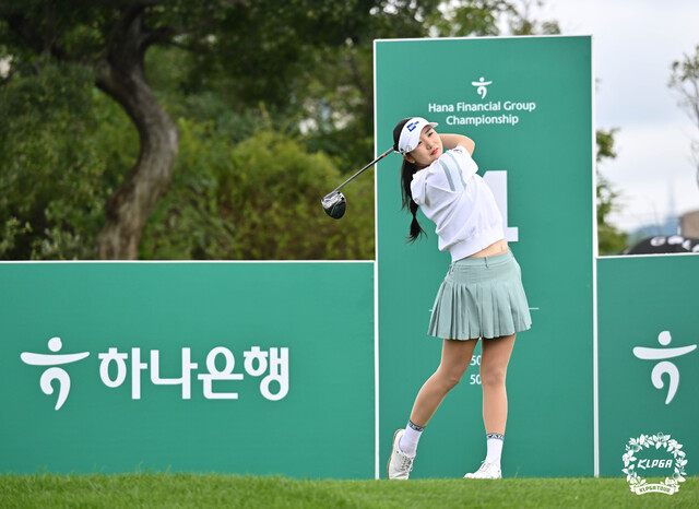 <b>박혜준</b>, KLPGA 투어 하나금융 챔피언십 사흘 연속 1위…시즌 2승 향해 질...