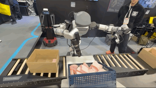 [CES 2026] '추론 로봇' 내놓은 투모로로보틱스, 화장품 공장 일손 된... - 뉴스 썸네일 이미지