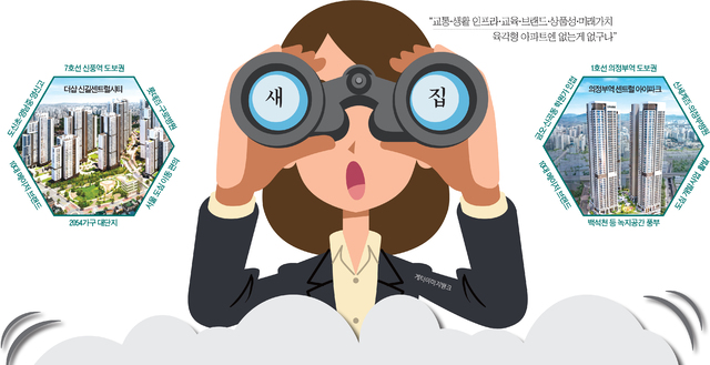 [비바100] 신축도 신축 나름... 육각형 아파트 뜬다 - 뉴스 썸네일 이미지