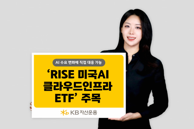 KB운용, 인프라 투자 대안으로 ‘RISE 미국AI클라우드인프라 ETF‘ 제시