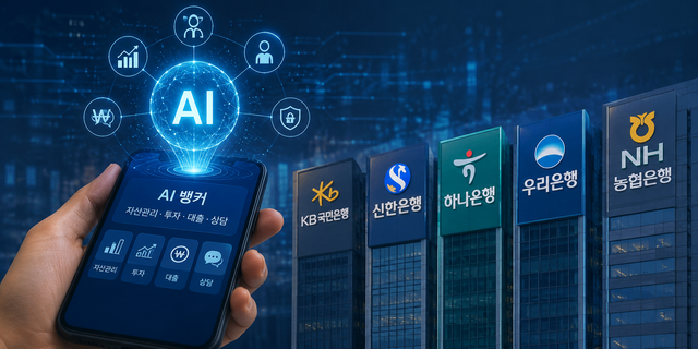 ‘AI 뱅커’ 시대 개막…5대 은행 선점 경쟁, 은행연합회도 ‘전략 수립’ 착수