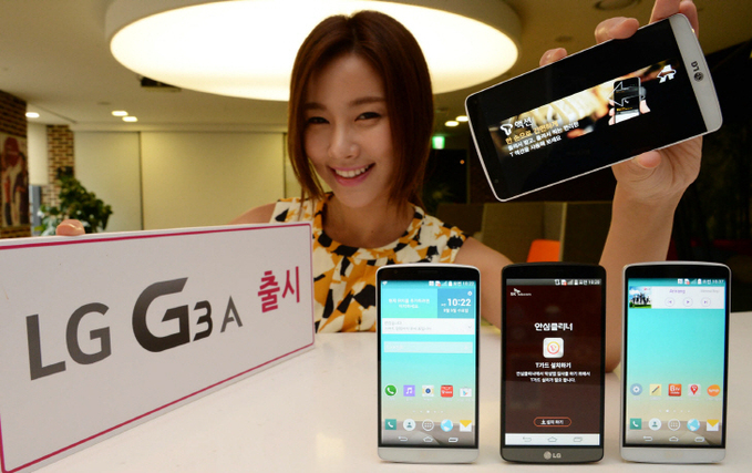 LG전자, SKT 전용 'LG G3 A' 출시<YONHAP NO-0422>