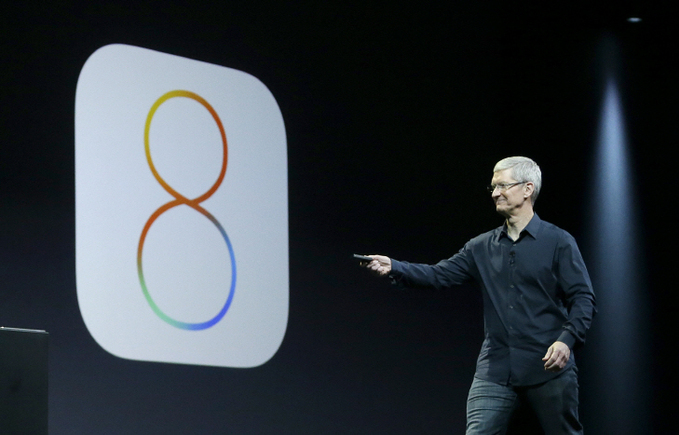 Apple Conference <YONHAP NO-0306> (AP)