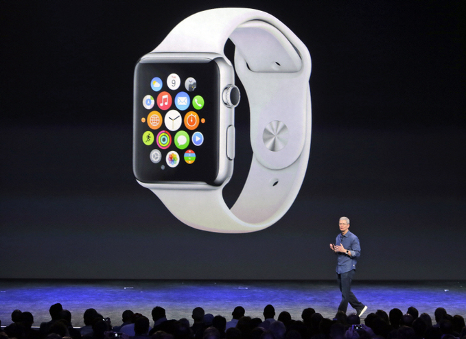 APTOPIX Apple Event <YONHAP NO-0384> (AP)