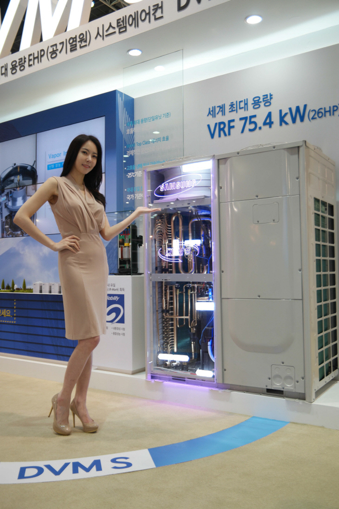 삼성전자, 75.4kW 용량 'DVM S' 친환경 공조 솔루션 선봬