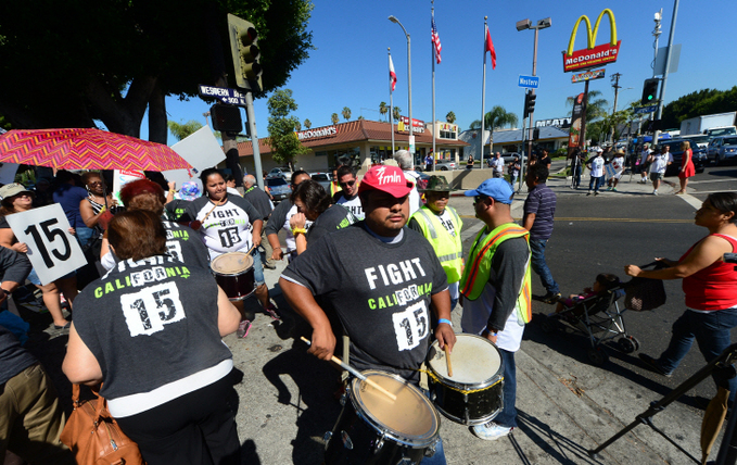 US-PROTEST-FAST FOOD-WORKERS