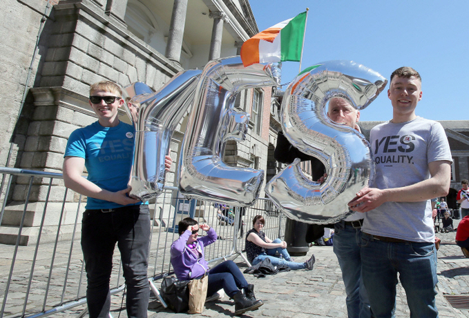 IRELAND-GAY-MARRIAGE-VOTE <YONHAP NO-2232> (AFP)