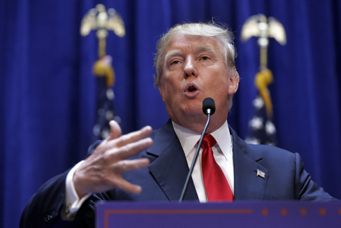 GOP 2016 Trump <YONHAP NO-0910> (AP)