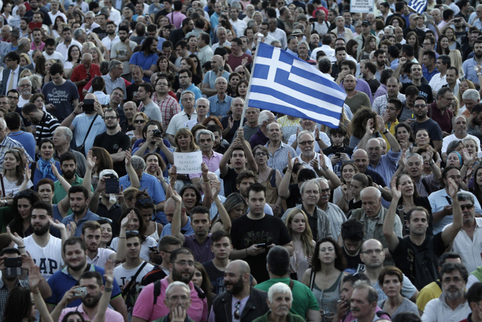 GREECE ECONOMY PROTEST <YONHAP NO-0692> (EPA)