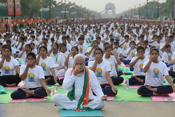 INDIA-LIFESTYLE-YOGA-GOVERNMENT <YONHAP NO-1176> (AFP)