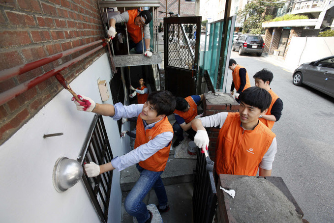 [한화건설] 주거환경개선 사회공헌활동 실시