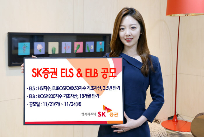 [사진] SK증권 ELS ELB 총 2종 공모_171121