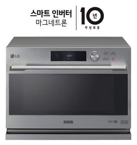 LG 디오스 광파오븐_스마트 인버터 마그네트론 10년 무상보증