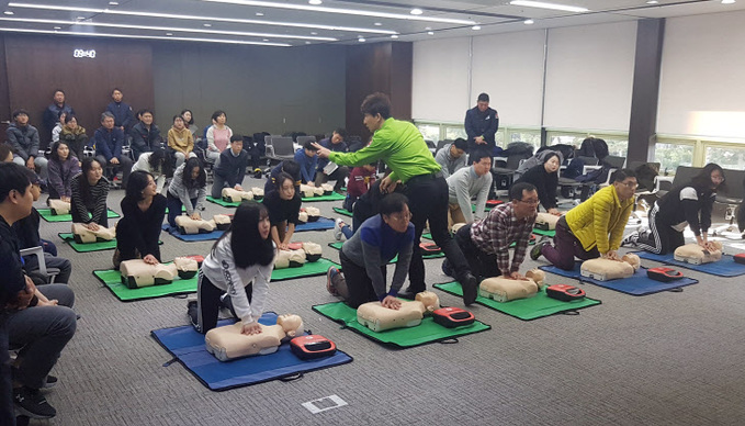 심폐소생술ㆍ화재예방 교육 (1)