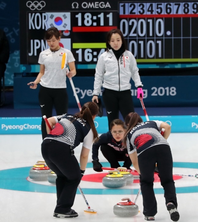 컬링 순위로 본 4강 한일전 가능성
