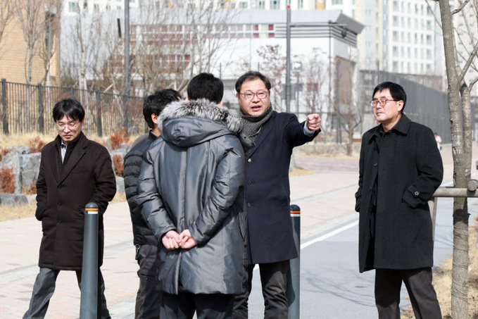 고운 유치원,초교 주변 통학로 현장점