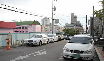 학교 주변의 거주자우선주차구역(연합)