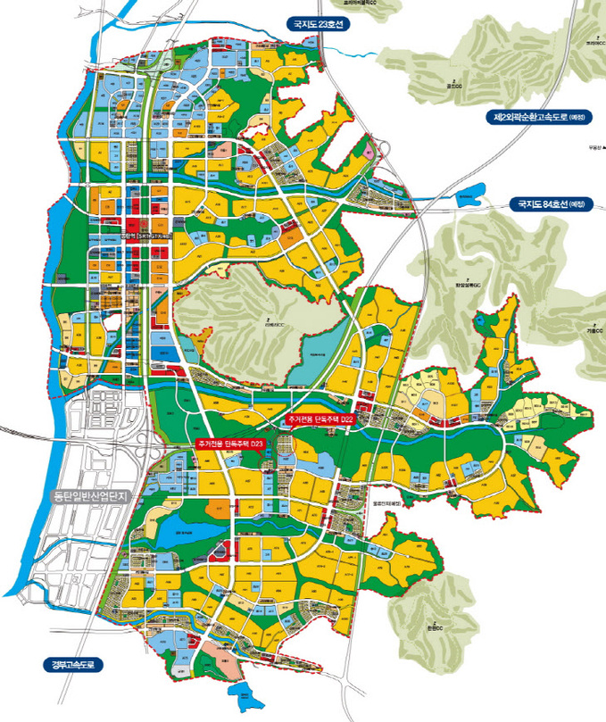 [토지이용계획도]동탄2