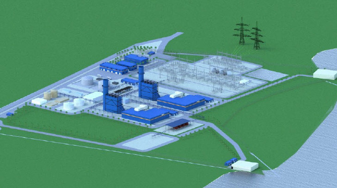 [첨부] 풀라우 인다 1200MW급 가스복합발전소 조감도