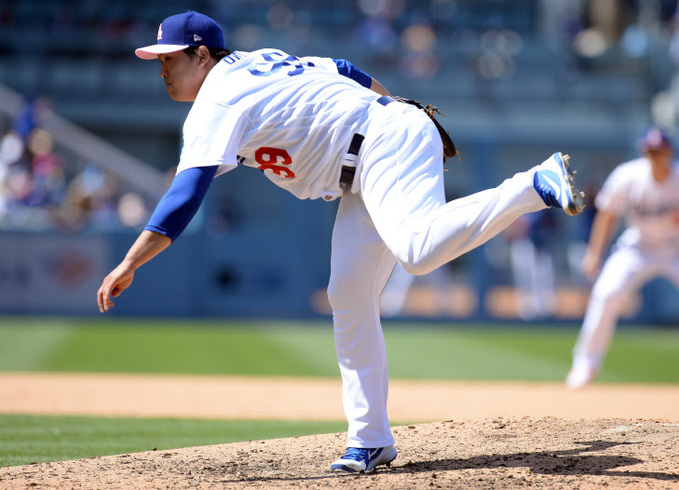 BASEBALL-MLB-LAD-WAS/ <YONHAP NO-1940> (USA TODAY Sports)