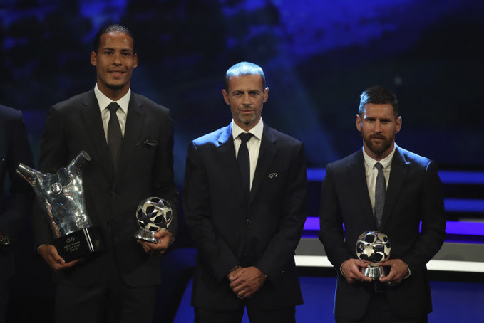 Monaco Soccer Champions League Draw <YONHAP NO-0478> (AP)