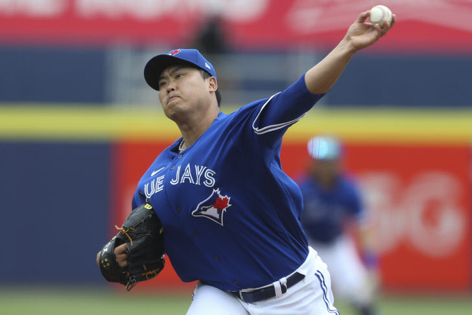 Orioles Blue Jays Baseball <YONHAP NO-0283> (AP)