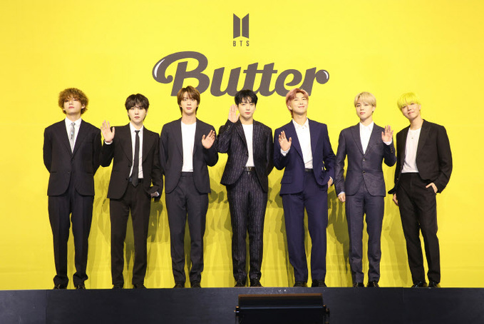 방탄소년단_Butter 글로벌 기자간담회_단체