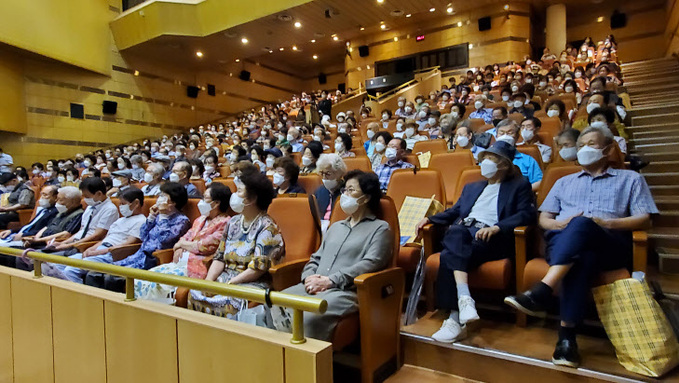 경로당지도자 교육장면