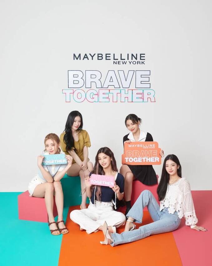 [사진 자료] 메이블린 뉴욕, 글로벌 뮤즈 ITZY(있지)와 함께 ‘BRAVE TOGETHER’ 캠페인 전개… (6)