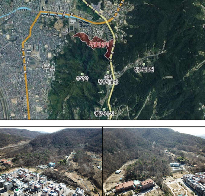 청주시, 우암산근린공원 도시생태축 복원사업 착공