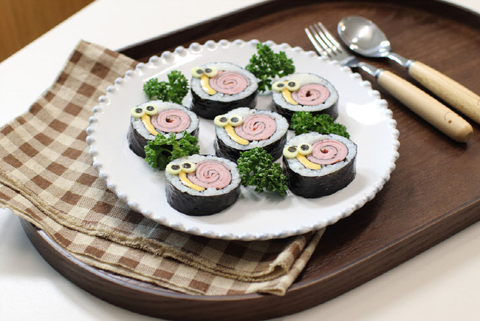 [사진자료] 달팽이 김밥