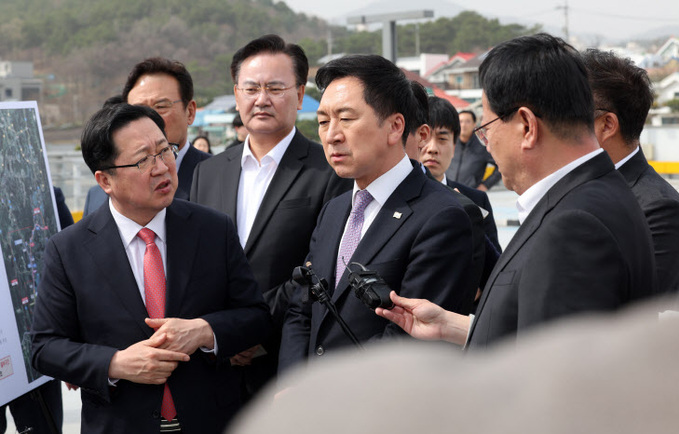 대전 방문한 김기현 대표