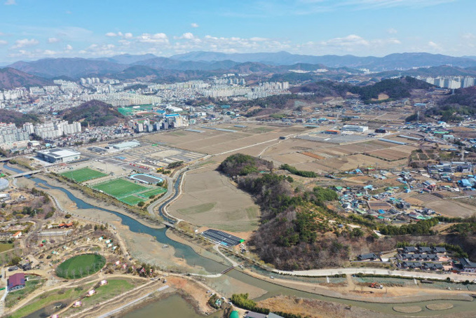 차세대 공공자원화시설 최적 입지후보지로 선정된 연향들일원