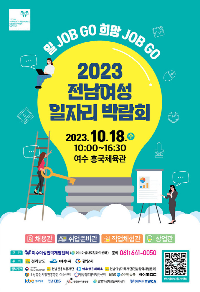 2 여수 흥국체육관서 ‘전남여성 일자리 박람회’ 18일 열려