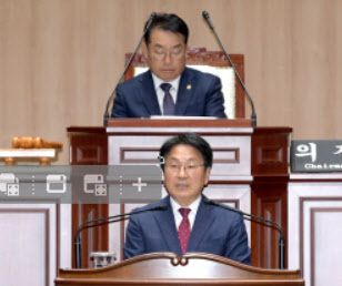 강기정 광주 시장 내년 예산안 시정연설