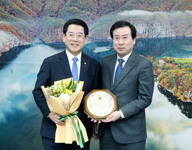 제43회 전국장애인체전 성공개최 기여 감사패 전달식