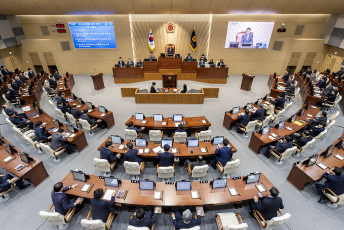 경북도의회, 25일 올해 첫 임시회 개회