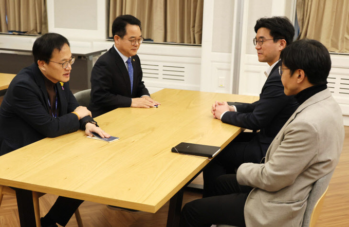 민주당·새진보연합·진보당, '비례연합’ 정책 ...<YONHAP