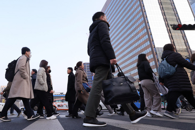 직장인 출근길