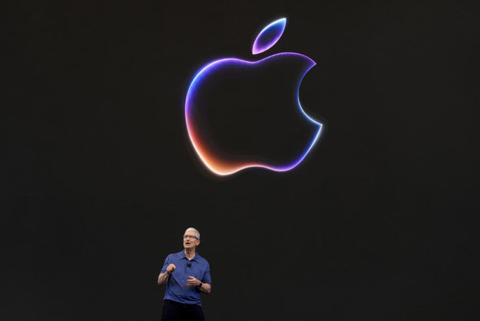 Apple Event <YONHAP NO-0448> (AP)