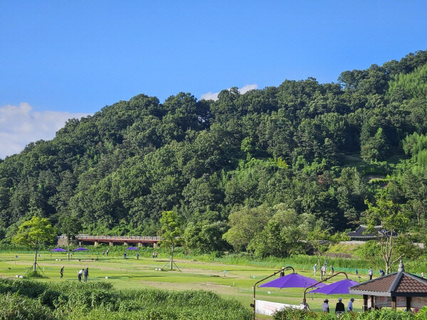 능주 파크골프장 전경