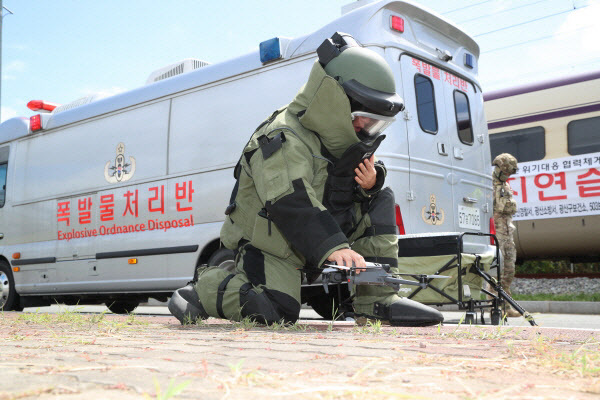 광산구 을지연습 실제 훈련