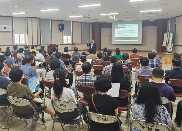 광산구 찾아가는 광역자원회수시설 동별 설명회