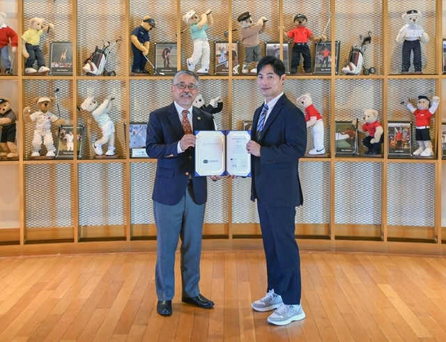 Kpgt KPGT, 제주도 테디밸리 골프앤리조트와 투어챔피언십 개최 협약…2029년까지 최종전 진행 - 브릿지경제